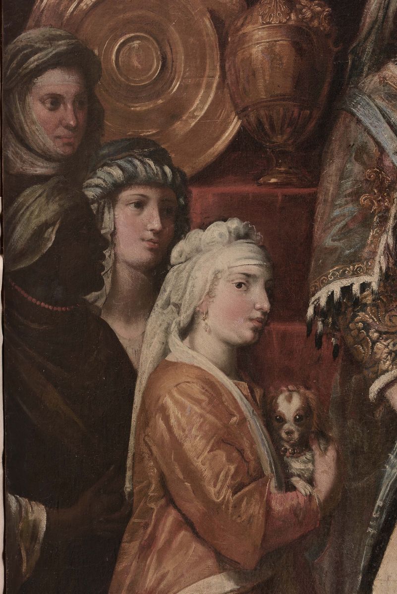 Domenico Fiasella (sarzana 1589-1669)alessandro Magno Riceve Omaggio dalla Famiglia di Re Dario