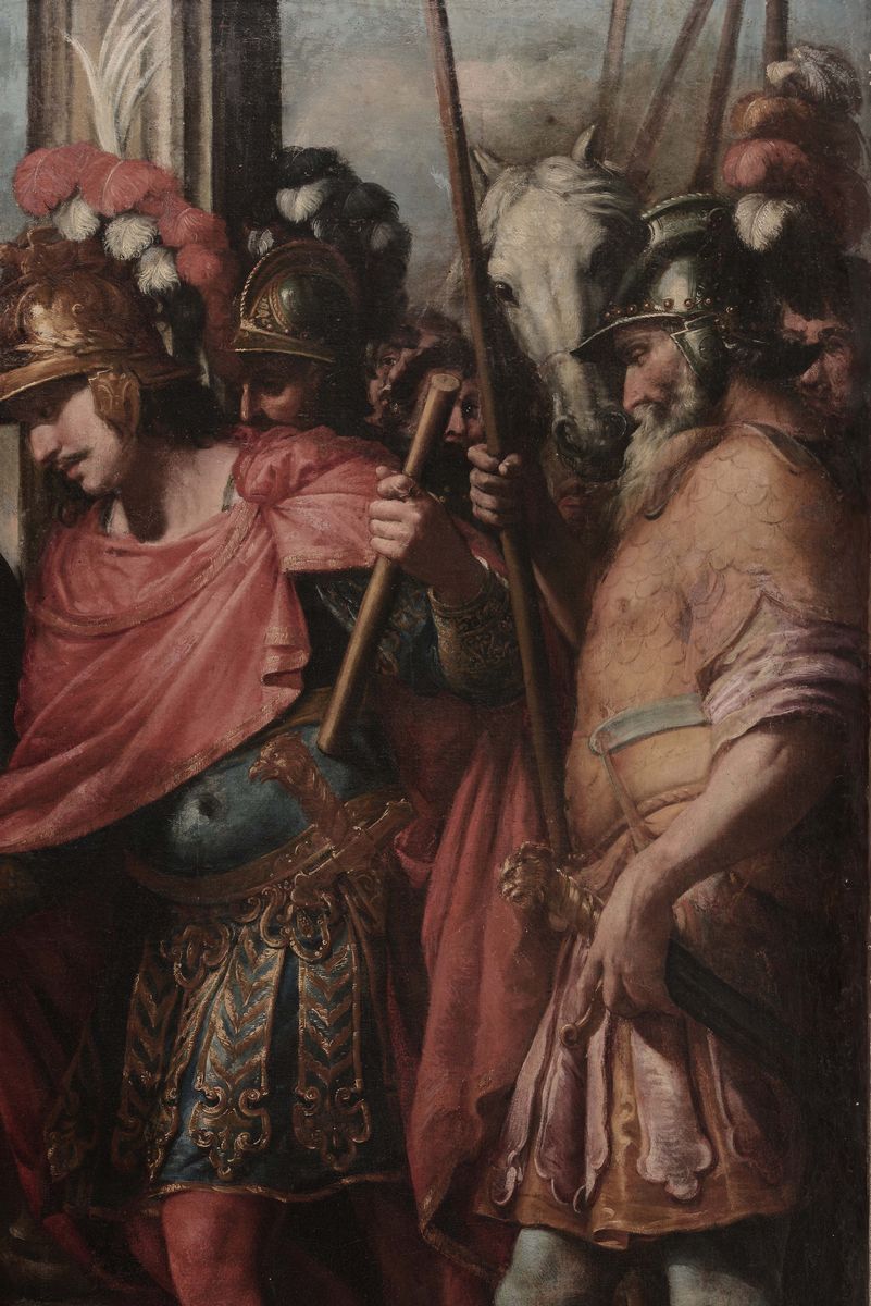 Domenico Fiasella (sarzana 1589-1669)alessandro Magno Riceve Omaggio dalla Famiglia di Re Dario