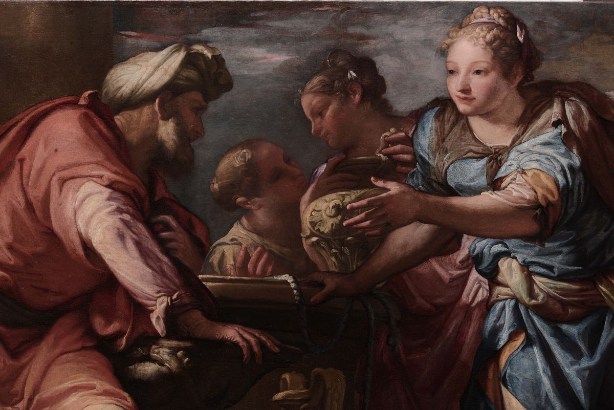 Giovanni Antonio Fumiani (1643-1710)rebecca al Pozzo