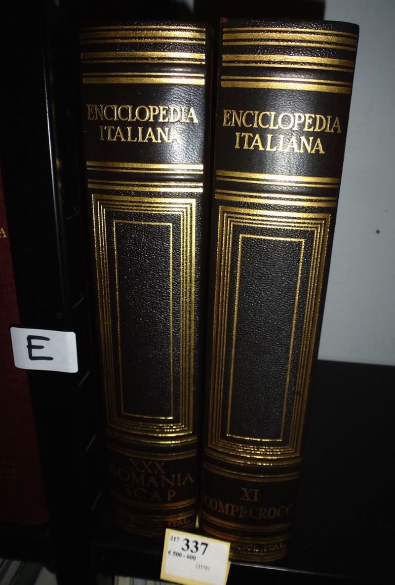 Enciclopedia - Treccani Grande Enciclopedia Italiana Treccani  - Auction Old and Rare Manuscripts and Books - Cambi Casa d'Aste