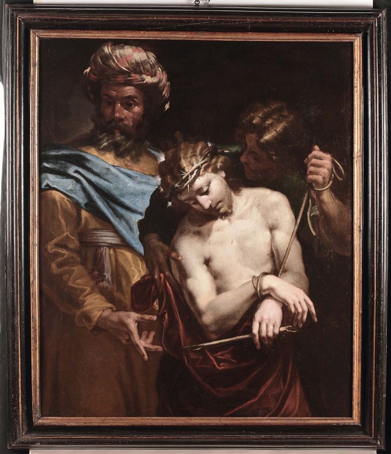 Andrea Ansaldo (Voltri 1584 - 1638) Ecce Homo  - Asta Fine Art Selection - Cambi Casa d'Aste