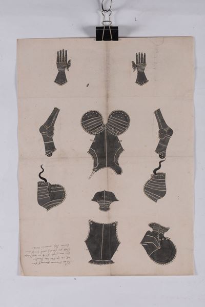 Studi per Armatura, XVIII Secolo