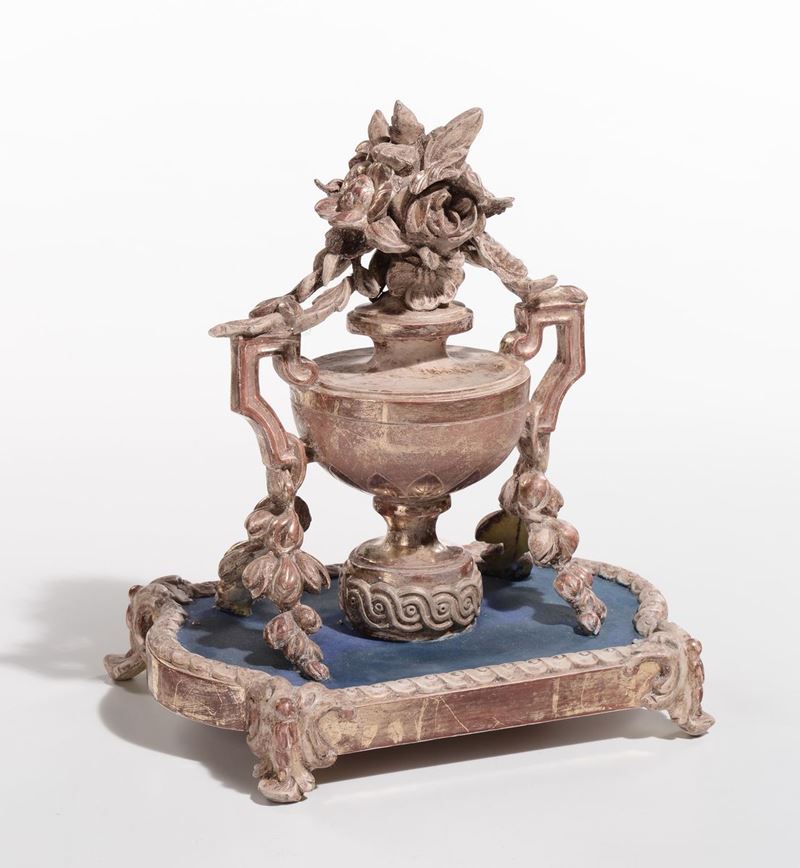 Centrotavola in legno intagliato Luigi XVI, XVIII secolo  - Asta Antiquariato e Dipinti Antichi - I - Cambi Casa d'Aste