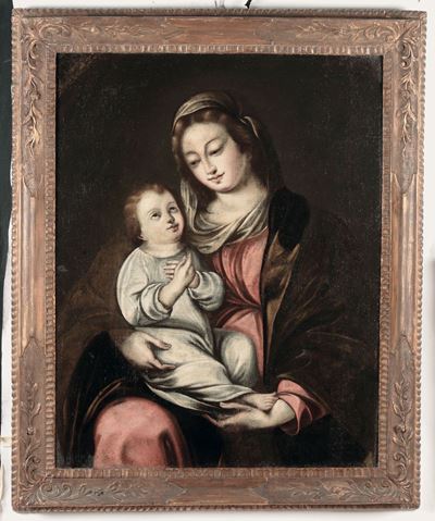 Scuola del XVII Secolomadonna con Bambino