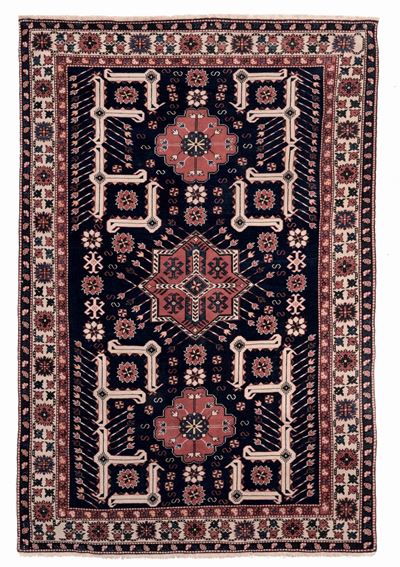 Tappeto Caucasico Shirvan Kuba Inizio XX Secolo