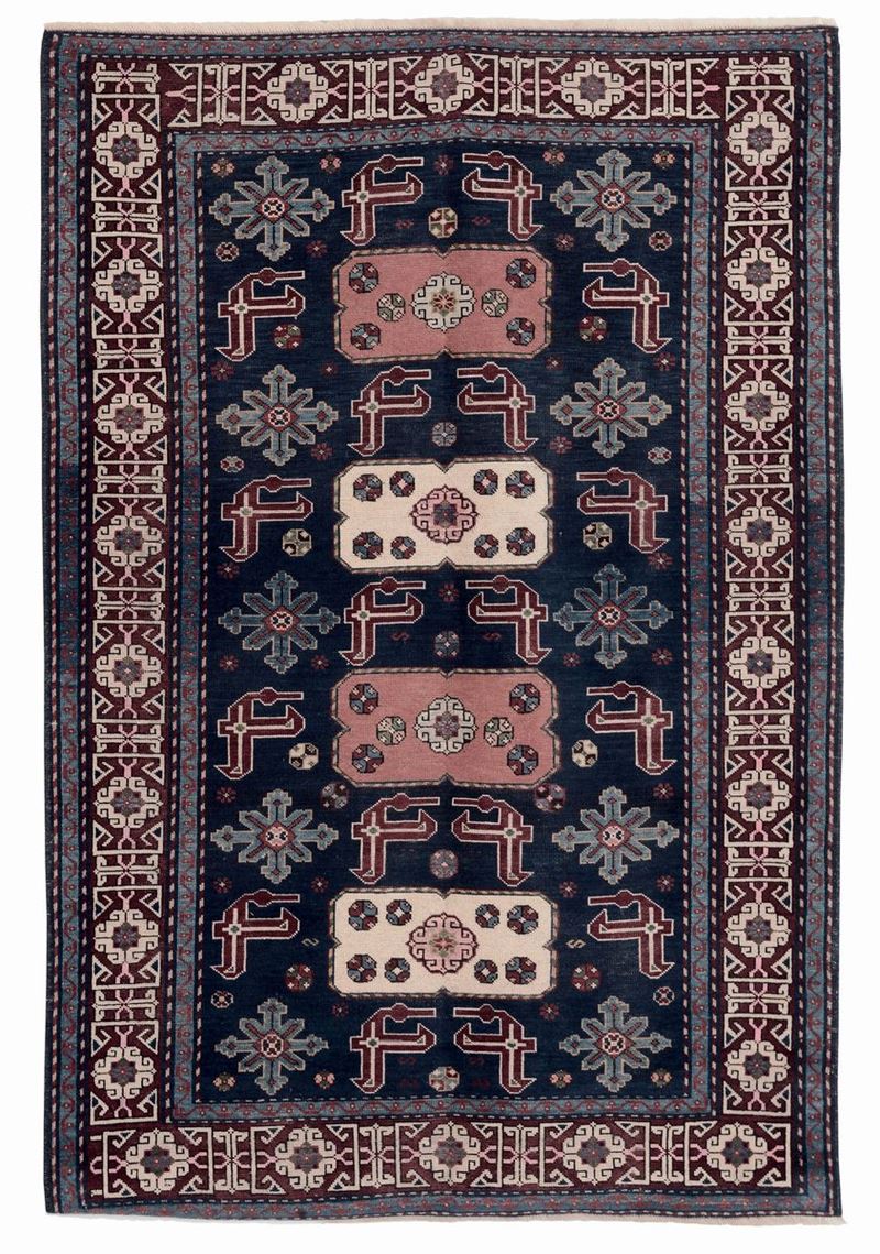 Tappeto caucasico Shirvan Baku inizio XX secolo  - Asta Antiquariato e Dipinti Antichi - I - Cambi Casa d'Aste