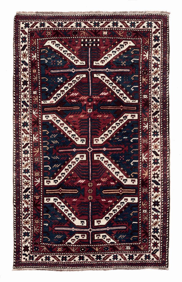 Tappeto caucasico Kasak prima meta XX secolo  - Asta Antiquariato e Dipinti Antichi - I - Cambi Casa d'Aste