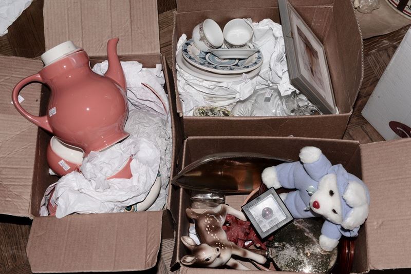 Lotto misto di porcellane e oggetti vari tra cui due servizietti  - Auction Antique and Old Masters - I - Cambi Casa d'Aste