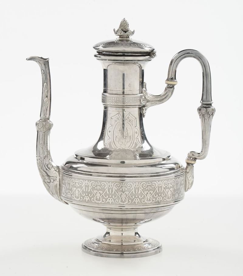 Teiera in argento  - Asta Antiquariato e Dipinti Antichi - I - Cambi Casa d'Aste
