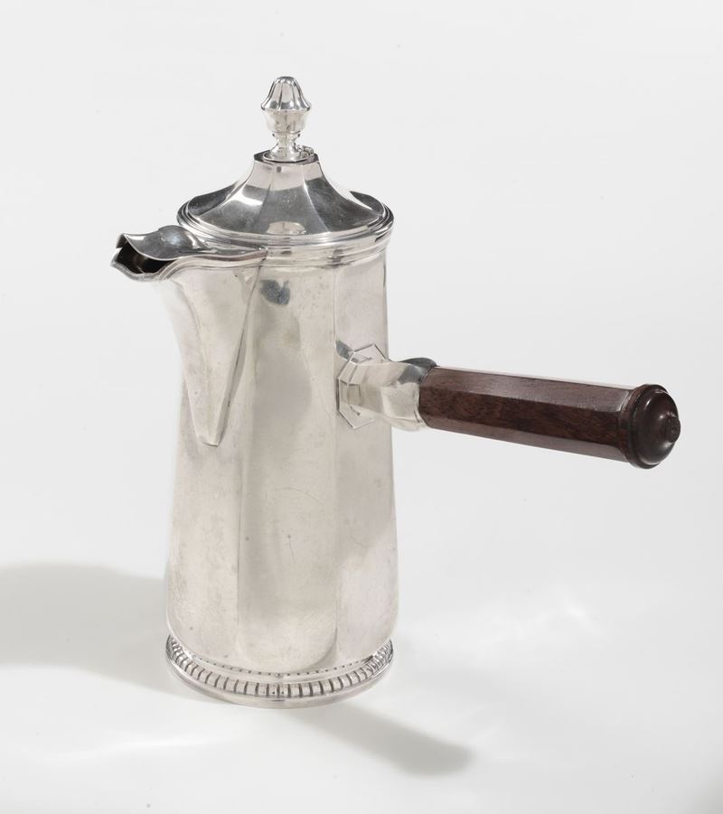 Cioccolatiera in argento  - Asta Antiquariato e Dipinti Antichi - I - Cambi Casa d'Aste