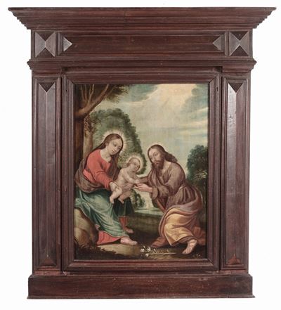 Scuola Fiamminga del XVII Secolosacra Famiglia