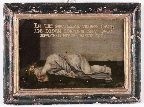 Scuola del XVIII secolo Santa Cecilia