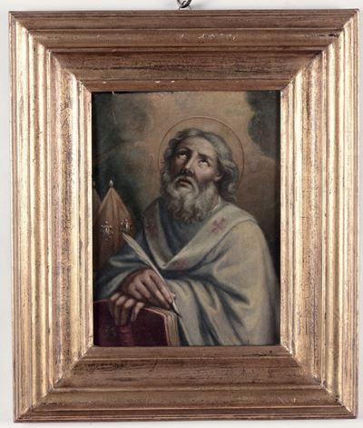 Scuola del XVIII Secolofigura di Santo