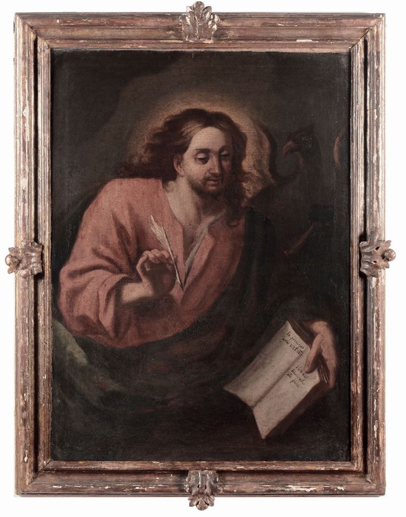 Scuola del XVIII secolo Santo  - Asta Antiquariato e Dipinti Antichi - I - Cambi Casa d'Aste