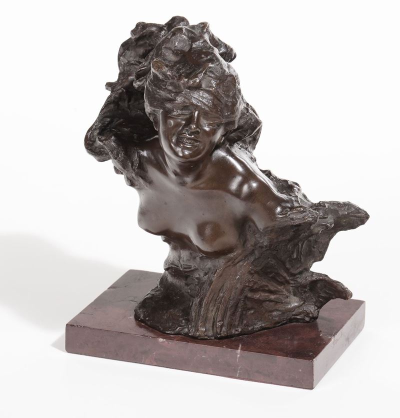 G. Parente Donna bendata  - Auction Antique and Old Masters - I - Cambi Casa d'Aste