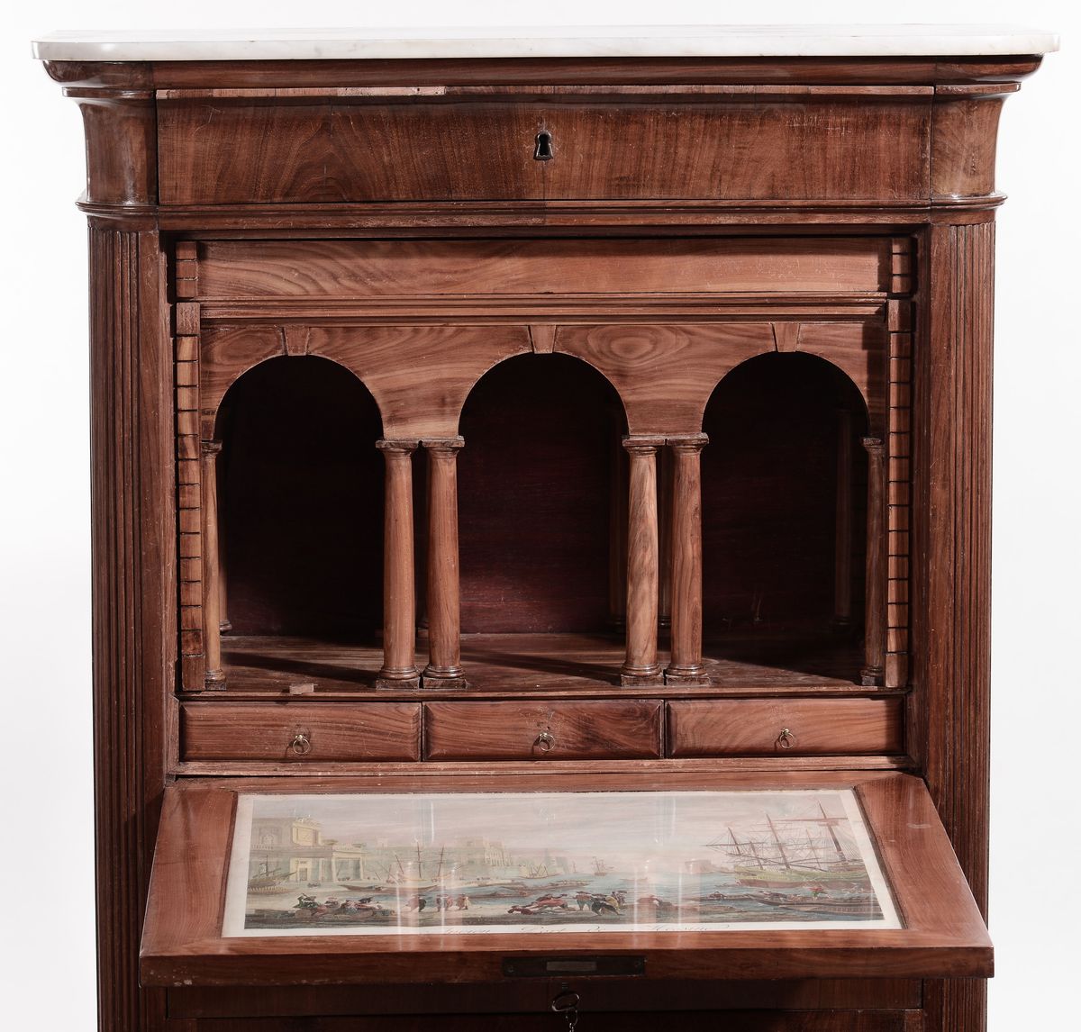 Secretaire Lastronato, XIX Secolo