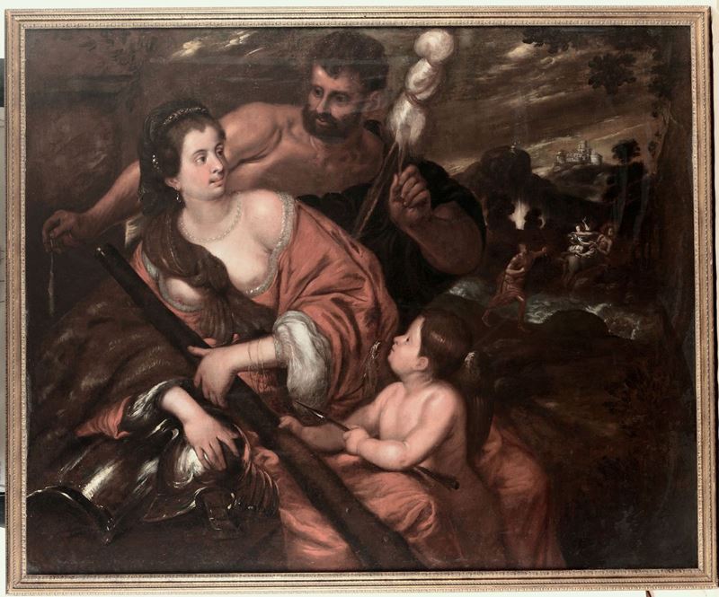 Scuola Veneta del XVIII secolo, cerchia di Carlo Loth  - Asta Antiquariato e Dipinti Antichi - I - Cambi Casa d'Aste