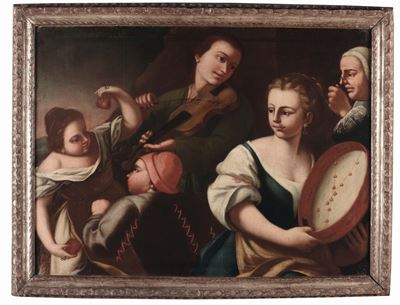 Scuola Napoletana del XVIII Secolofigure