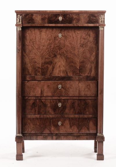 Secretaire Impero Lastronato, XIX Secolo
