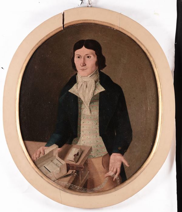 Anonimo del XIX-XX secolo Ritratto maschile