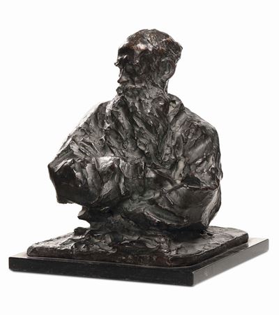 Pavel Petrovitch Trubetskoy (1866-1938)busto del Conte Lev Tolstoy, 1900 Circa