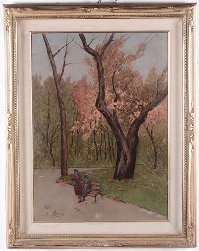 Giovanni Lomi (1889-1969), Attribuito Agiardini Pubblici