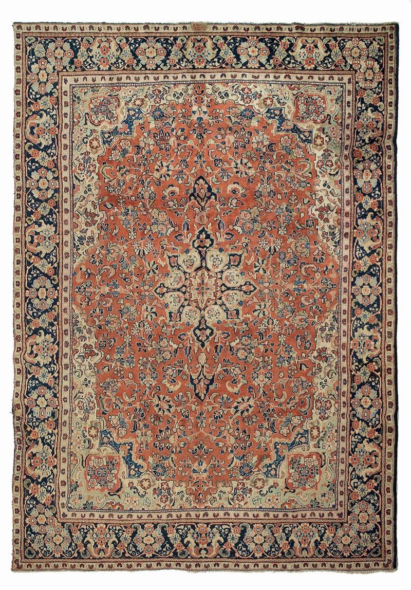 Tappeto persiano Mahal inizio XX secolo  - Asta Antiquariato e Dipinti Antichi - I - Cambi Casa d'Aste