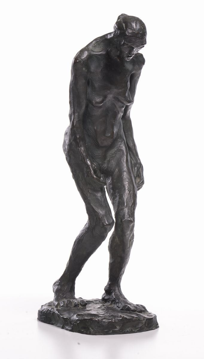 Navone Figura di anziana in piedi  - Auction Antique and Old Masters - I - Cambi Casa d'Aste