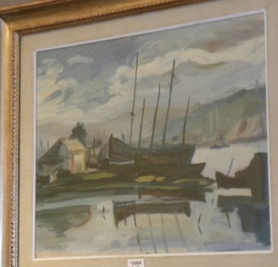 Antonio Corpora (1909-2004)porto di Tunisi