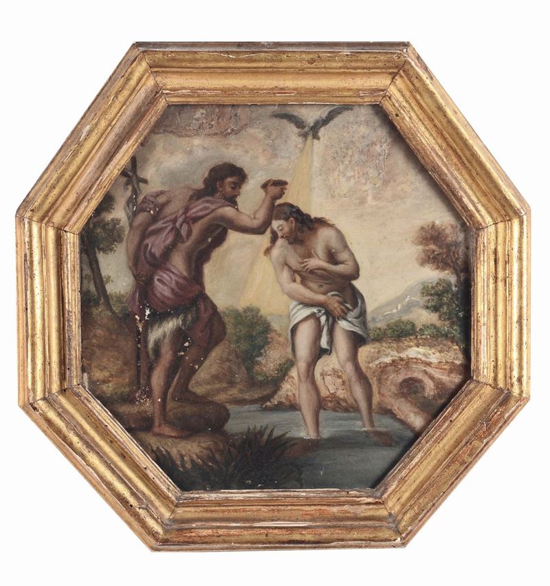Scuola del XVIII secolo Benedizione di Gesù  - Auction Old Masters Paintings - Cambi Casa d'Aste