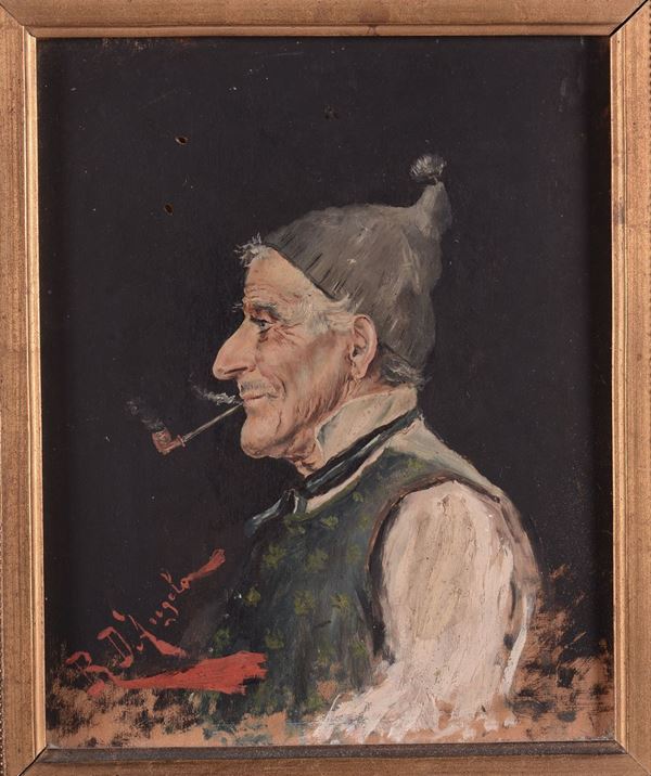 R. D’Angelo Vecchio con pipa