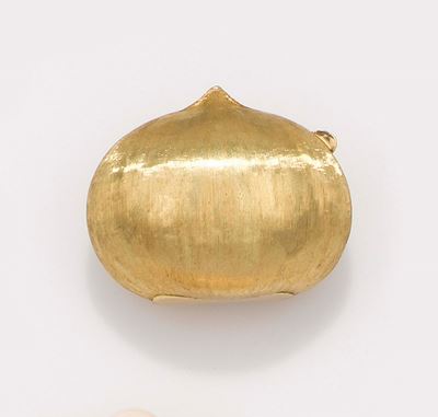 Porta Pillole Castagna