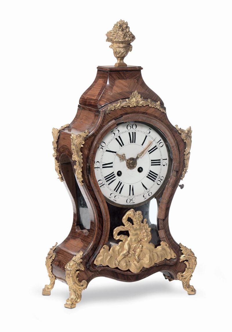 Orologio da tavolo Luigi XV, Italia XVIII secolo  - Auction Antique and Old Masters - I - Cambi Casa d'Aste