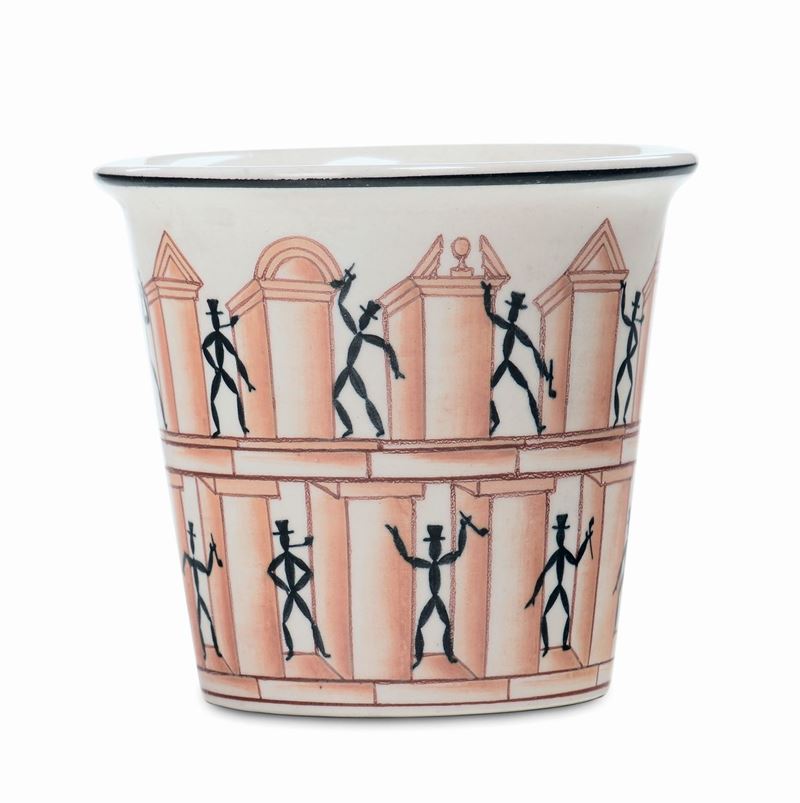 Gio Ponti - Richard Ginori - San Cristoforo Vaso  - Auction Decorative arts of the twentieth century - II - Cambi Casa d'Aste