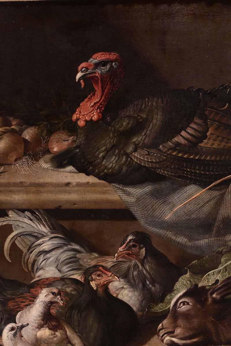 Philipp Ferdinand De Hamilton (bruxelles 1664 - Vienna 1750)natura Morta con Cacciagione