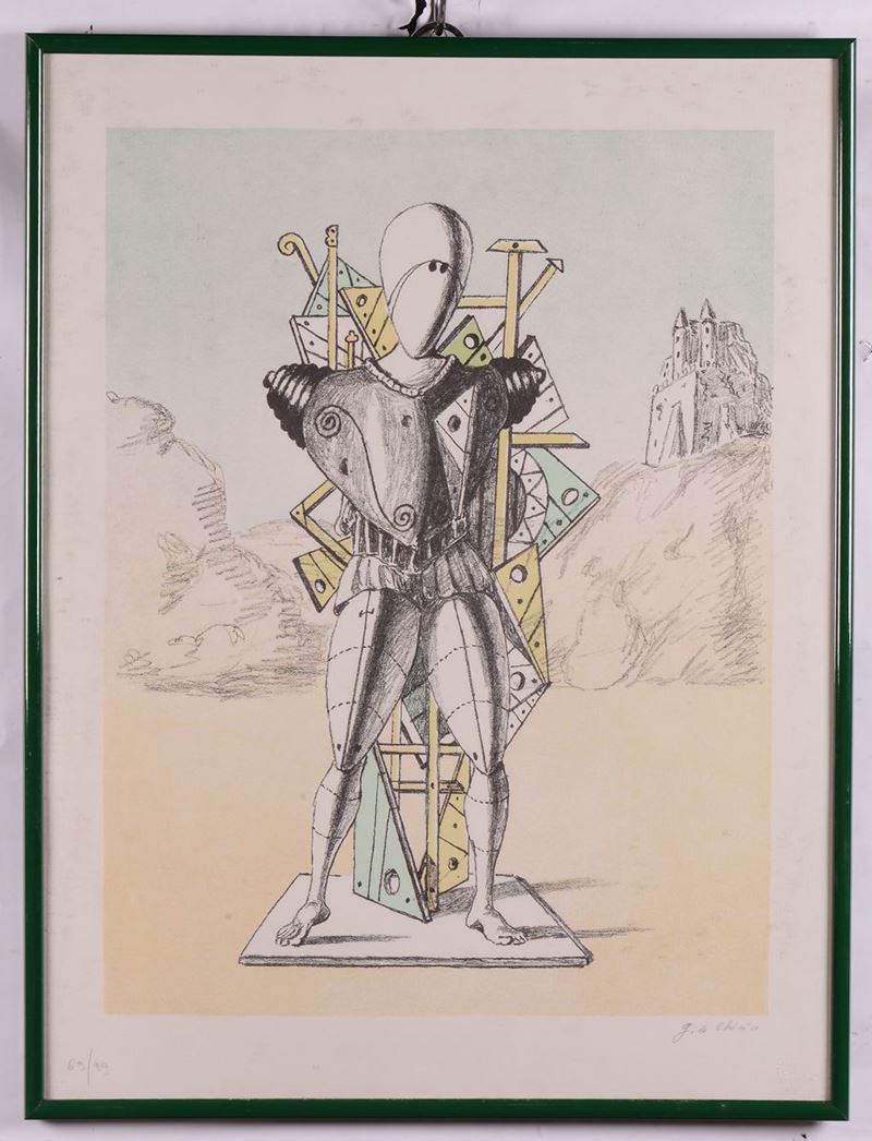 Giorgio De Chirico (1888-1978) Manichino  - Auction Antique and Old Masters - I - Cambi Casa d'Aste