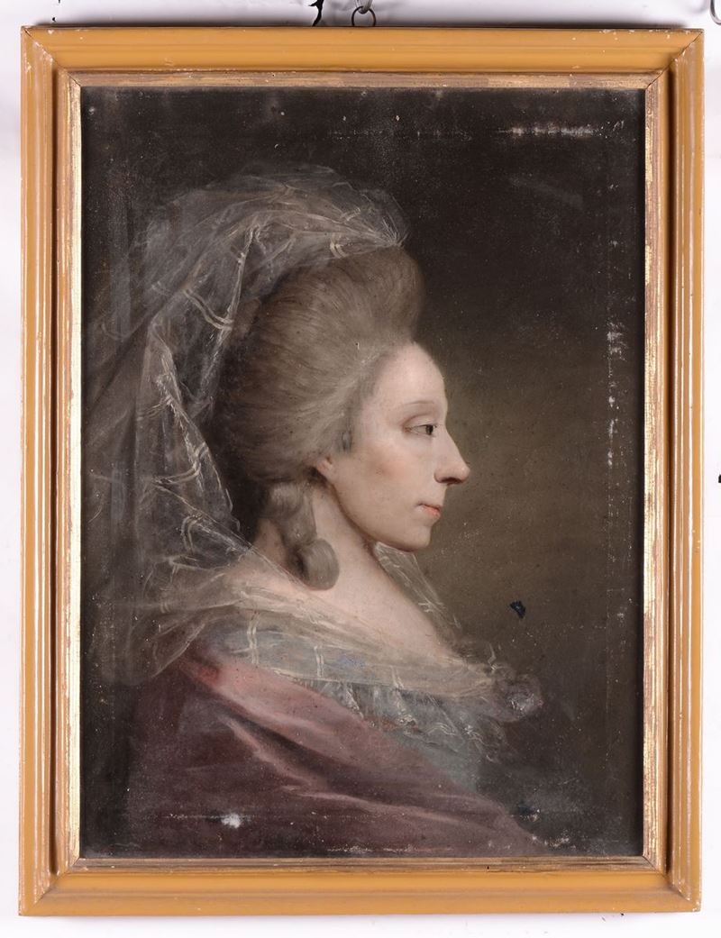 Anonimo del XIX secolo Ritratto femminile  - Auction Antique and Old Masters - I - Cambi Casa d'Aste