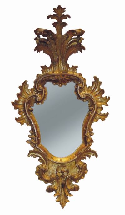 Ventolina in Legno Intagliato e Dorato, Venezia XIX Secolo