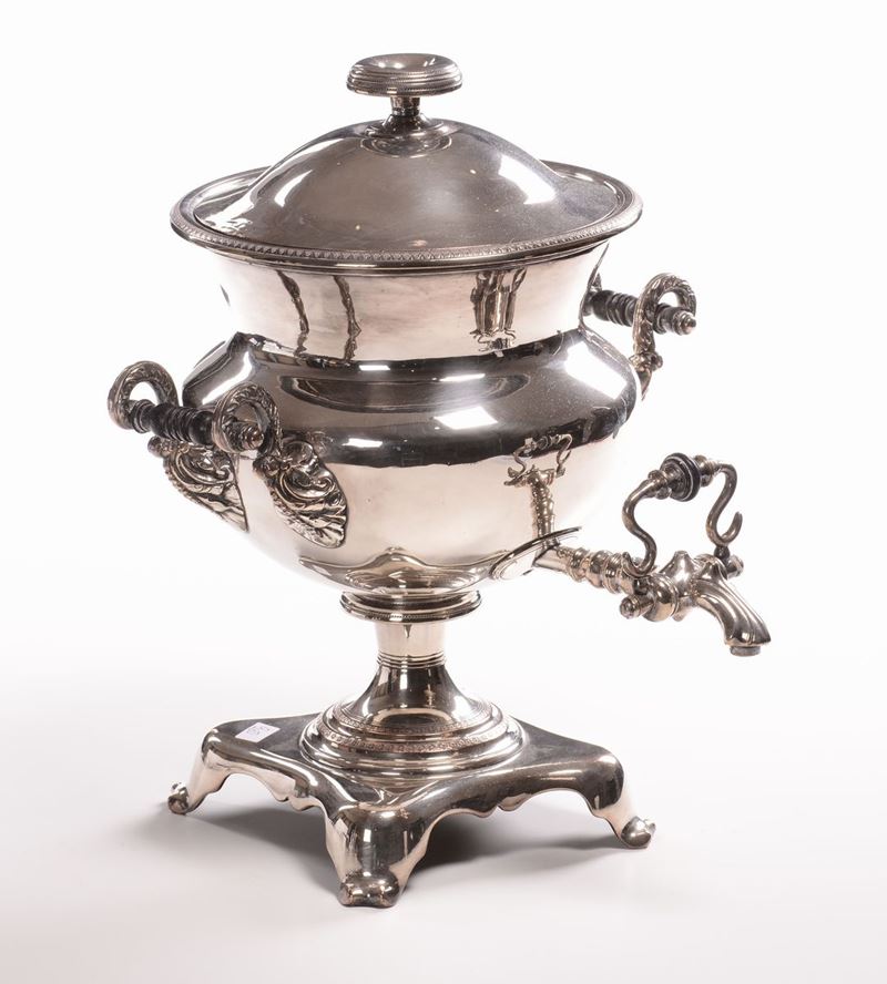 Samovar in metallo  - Asta Antiquariato e Dipinti Antichi - I - Cambi Casa d'Aste