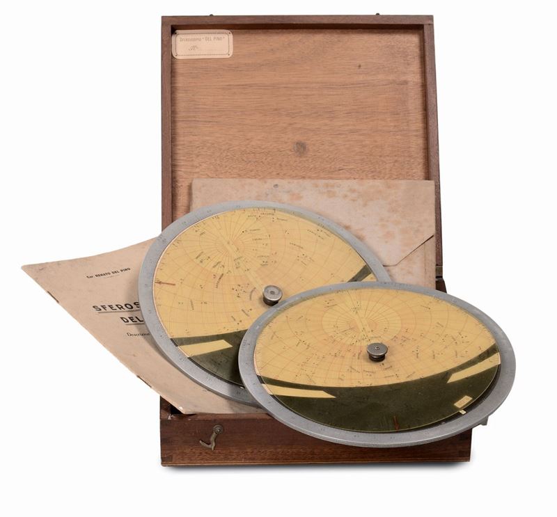 Sferoscopio Del Pino, Livorno 1937  - Asta Antiquariato e Dipinti Antichi - I - Cambi Casa d'Aste