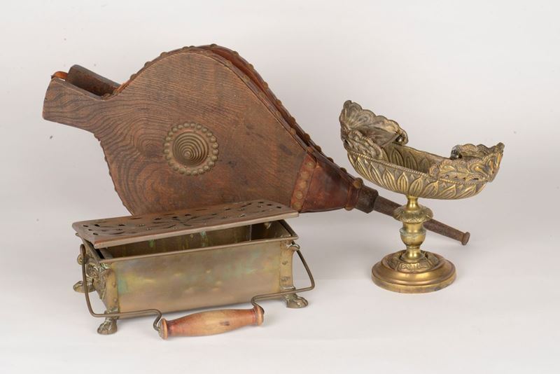 Soffietto per caminetto in legno, inizio secolo XX  - Auction Antique and Old Masters - I - Cambi Casa d'Aste
