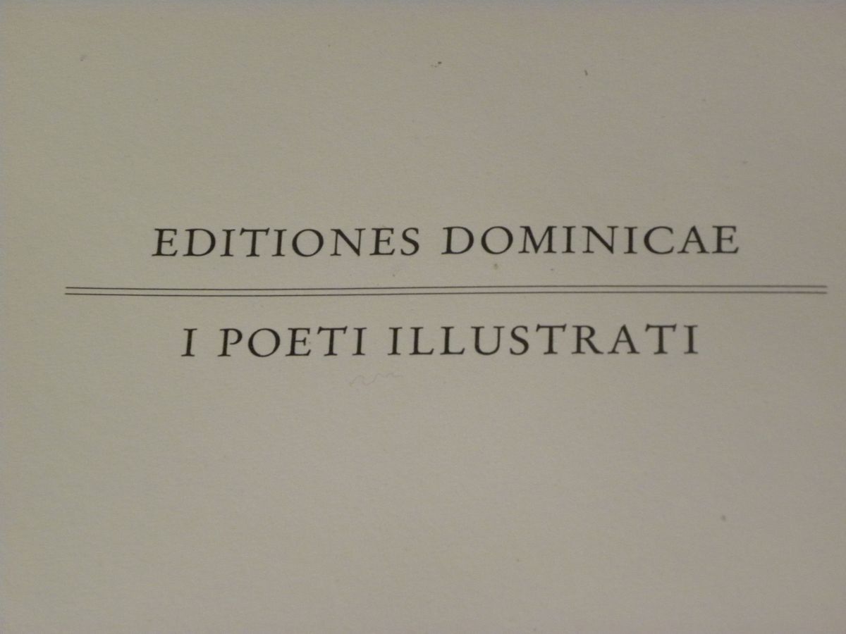 Private Press- Franco Rivaalcuni Sonetti del Belli, Illustrati da Ciarrocchi