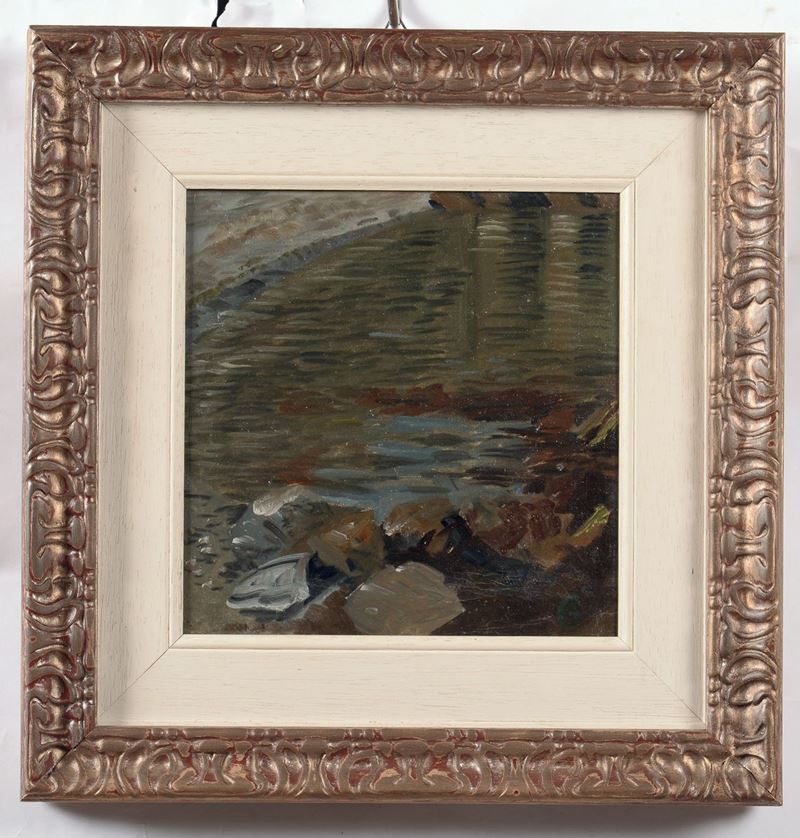 Cornelio Geranzani (1880-1955) Fondo del mare  - Asta Antiquariato e Dipinti Antichi - I - Cambi Casa d'Aste