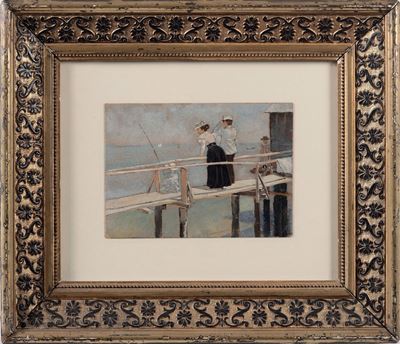 Eugenio Olivari (1883-1917)figure sul Molo