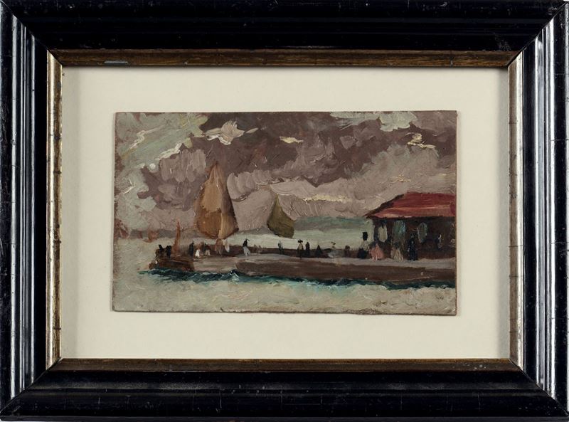 Eugenio Olivari (1883-1917) Viareggio  - Auction Antique and Old Masters - I - Cambi Casa d'Aste