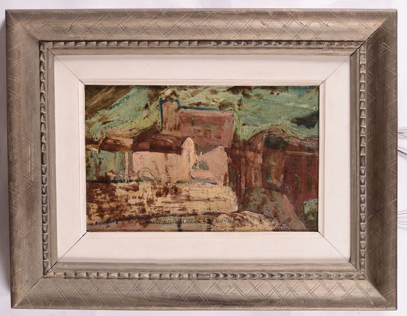 Rocco Borella (1920-1994) Case  - Auction Antique and Old Masters - I - Cambi Casa d'Aste