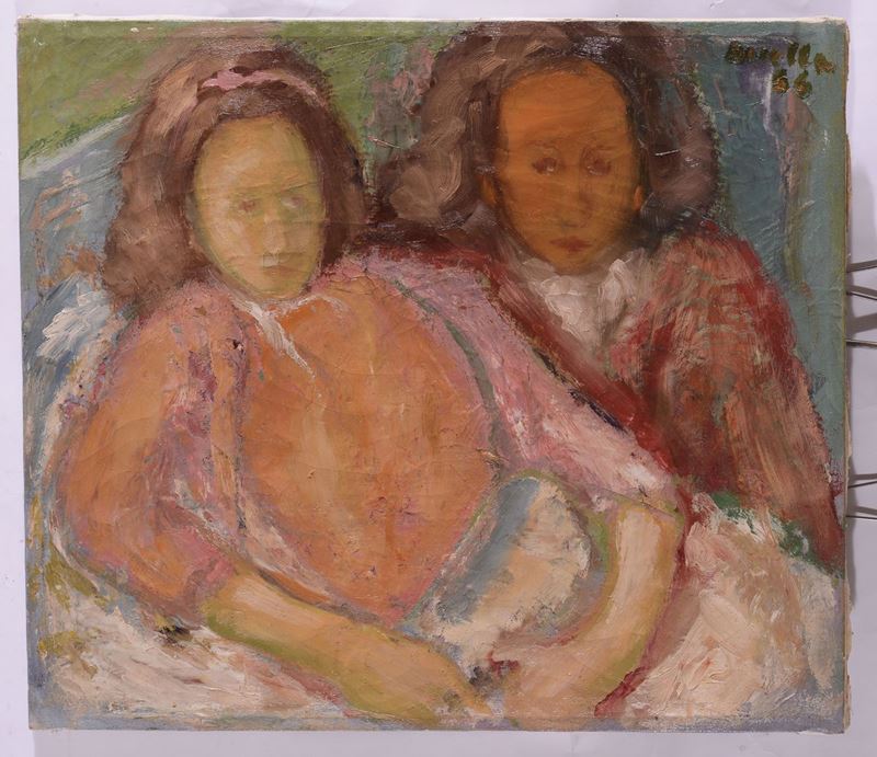 Rocco Borella (1920-1994) Ritratti  - Auction Antique and Old Masters - I - Cambi Casa d'Aste