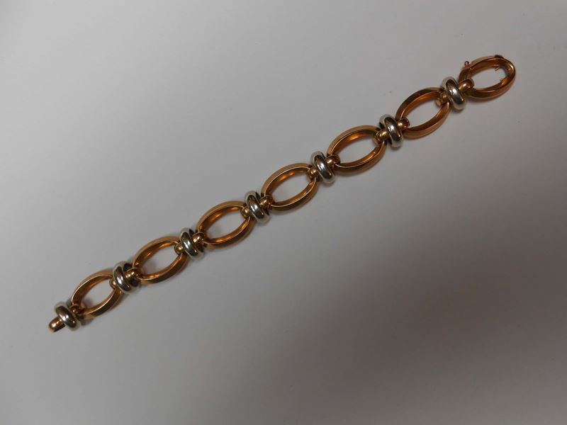 A gold bracelet. 1930  - Auction Fine Jewels - II - Cambi Casa d'Aste