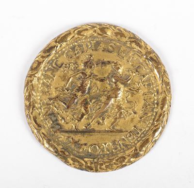 Medaglia in Bronzo Dorato