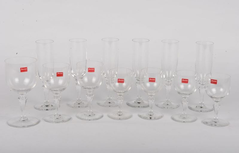 Servizio di bicchieri di Baccarat  - Auction Antique and Old Masters - I - Cambi Casa d'Aste